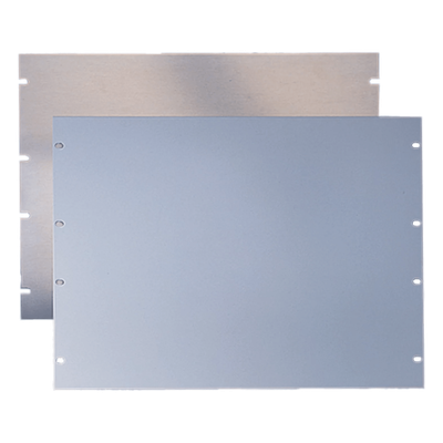 Tapa Ciega para Rack 19" / Aluminio 5052-H32 / 3U / Diseño Plano / Orificios EIA Estándar / 0.90 kg