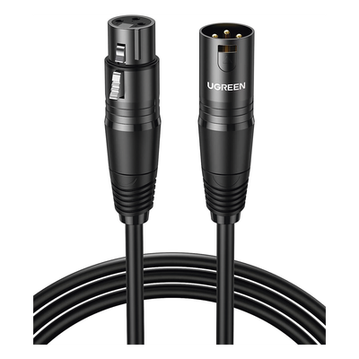 Cable XLR Balanceado / 3 Pines / 15 m (49.2 ft) / Triple Blindaje / Conectores Niquelados / Diámetro 6 mm