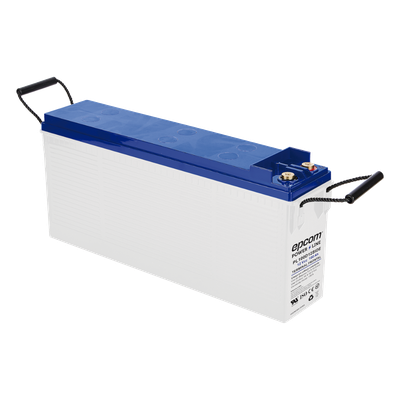 Batería AGM-VRLA de Ciclo Profundo / 12 Vcc / 100 Ah (10 h) / Terminal M8 / Ignífuga UL94-V0 / 1620 A Cortocircuito
