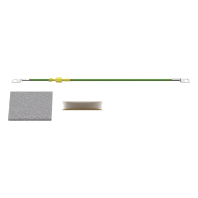 Kit de Conexión a Tierra / Para Gabinetes Multipropósito / Cable 10 AWG 13.25 in (336.6 mm) / Accesorios de Instalación / Montaje en Pared