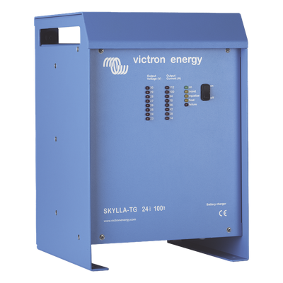 Cargador de Baterías Marino / 24 V / 80 A / 230 V CA / Bancos 400-800 Ah / 2 Salidas Aisladas / 3 Etapas Microprocesador