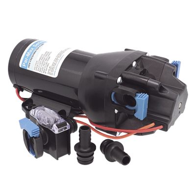 Bomba Diafragma Marina / 12 V / 4 GPM / 40 PSI / Autocapado 2.4 m (7.9 ft) / IPX6