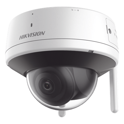 Domo IP / 4 Megapixel / Lente 2.8 mm / IR 30 m (98.4 ft) / Wi-Fi / IP66 / AcuSense Lite / Micrófono y Bocina / H.265+