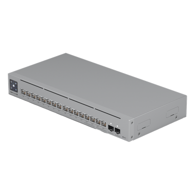 Switch PoE Administrable / 16 Puertos / 4x 2.5 GbE PoE++ / 12x GbE PoE+ / 2x SFP+ 10G / 180W / Pantalla Táctil 1.3'