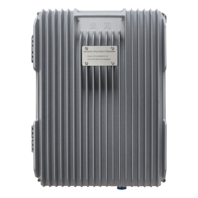 Amplificador de Señal Celular / Cobertura 5 km / 20 Watts / Banda 5 850 MHz / Ganancia 95 dB / IP65 / Monitoreo USB