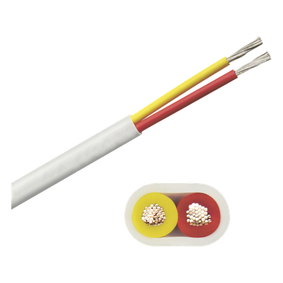Cable plano grado marino / Calibre 14 / 2 conductores / 100 pies (328 pies) / 600V / 105°C