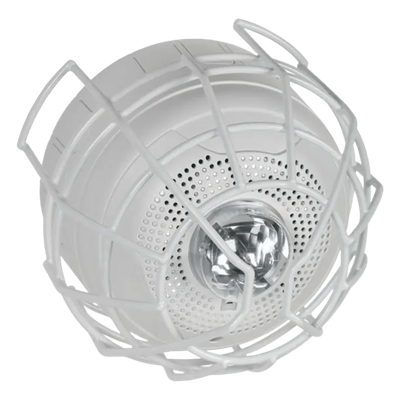 Protector de Rejilla Anti-Vandalismo / 8.55"x8.55"x6.23" (217x217x158 mm) / Alambre Acero Calibre 9 / Montaje Superficie Techo / Uso Interior