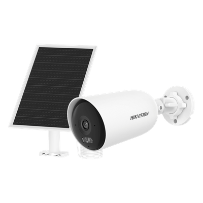 Kit Solar IP All in One / 4 Megapixel / AOV 24/7 / 4G LTE / Dual Light 30 m (98.4 ft) / IP67 / Audio Bidireccional / Panel Solar 8W + Batería 9000 mAh