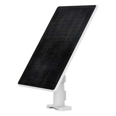 Panel Solar para Cámaras de Batería / 8W / Interfaz Tipo-C / Cable 3 m (9.8 ft) / IP65 / -20℃ a 60℃ (-4°F a 140°F)