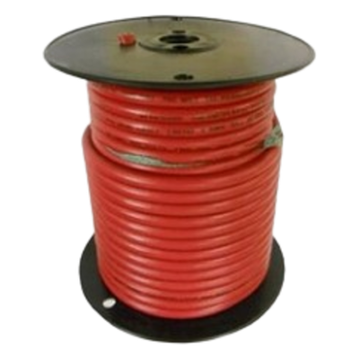 Cable para Batería / 1 AWG / Rojo / 100 pies / Cobre Estañado Clase K / 600/1000V / 105°C Seco 75°C Húmedo / VW-1 / Flexible Extra