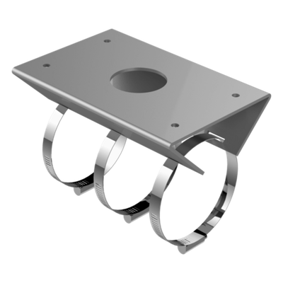 Montaje de Poste para Exterior / Aleación de Aluminio / IP66 / Brazo 305mm (1 pie) / Compatible con 40+ Modelos PTZ
