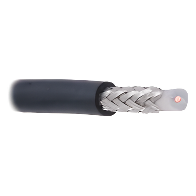 Cable Coaxial RG58 / 20 AWG / 305 m (1000 ft) / Blindaje CuSn 96% / Intemperie / PVC Retardante a la Flama