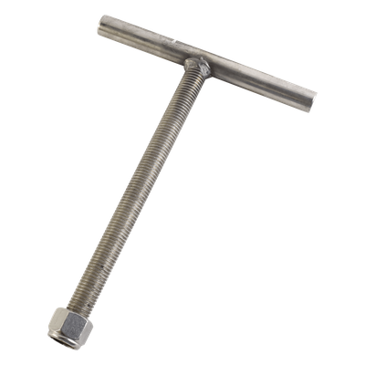 Ancla de Varilla Roscada / Acero Inoxidable / 3/4" x 10" / 1 kg / Exterior / Compatible con Base SBZ45G