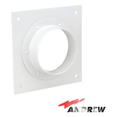 Placa Pasamuros / 1 Puerto 4.0' / Aluminio / IP66 / 7.00' x 7.00'