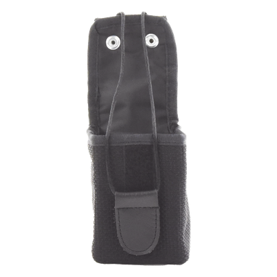 Funda para Radio / Nylon Resistente / Presilla para Cinto / Correa Ajustable / Broche Auto-Adherible / Dimensiones 58x85 a 120x37 mm (2.3x3.3 a 4.7x1.5 in)