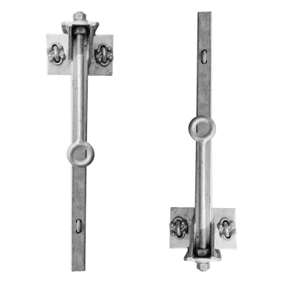 Herrajes para Línea de Vida / Acero Galvanizado / 4.25 kg / Torre STZ30G-STZ45G / Cable 3/8"