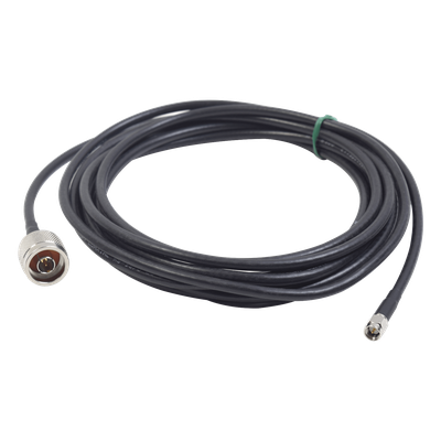 Jumper Coaxial / 5 m (16.4 ft) / RG-58U-SYS / 50 Ω / N Macho a SMA Macho / AWG 20
