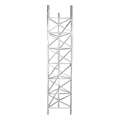 Tramo de Torre / 3 m (9.84 ft) x 60 cm (1.97 ft) / Tubo 1-1/4" Ced. 30 / Galvanizado en Caliente / Hasta 99 m (324.8 ft)