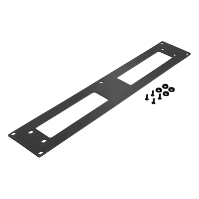 Tapa Frontal para Repetidor / Aluminio Calibre 11 / 2U Rack / Interior / Radios Series 102 y 302