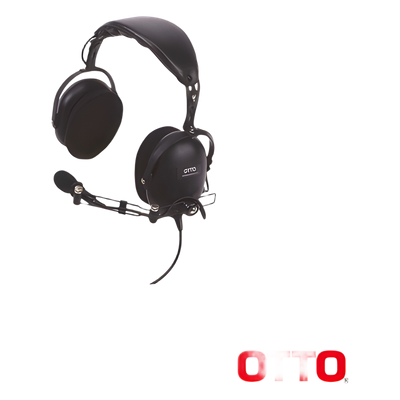 Diadema de Uso Rudo Puesta Sobre la Cabeza para ICOM ICF50/60/ 50V/60V/3161/4161