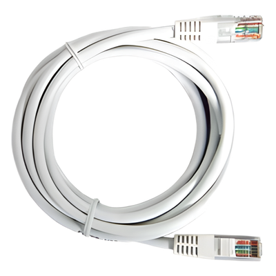 Cable de Parcheo UTP Cat6 / 3.0 m (9.84 ft) / 1 Gbps / RJ45 / Blanco