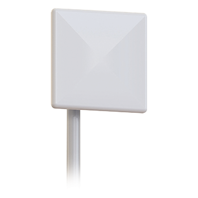 Antena Tipo Panel 2400 MHz, Apertura H/V (18º), Ganancia 20 dBi, Dimensiones 30 x 30 4.5 cm, Conector N- Hembra, Para exterior
