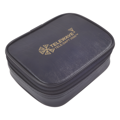 Kit de Adaptadores RF / 18 Piezas Intercambiables / Conectores UHF-N-BNC Macho/Hembra / Estuche de Cuero / -40 a +70°C / 0.45 kg