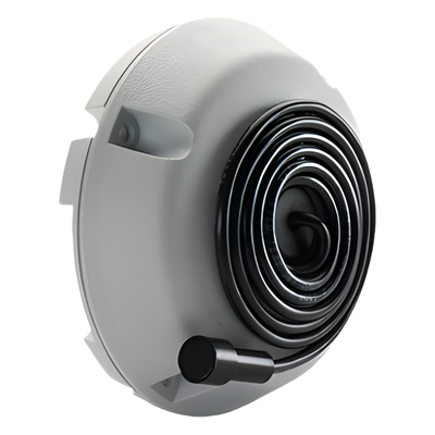 Micrófono Omnidireccional / Captación 9 m (29.5 ft) de Diámetro / Montaje en Techo Alto / Alimentación 12 VCC / Cableado hasta 300 m (984.3 ft)