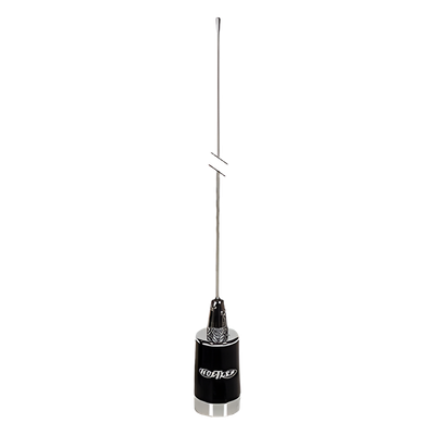 Kit de Antena VHF / 148-174 MHz / 3.4 dBi / 200 W / 130 cm (4.3 ft) / Cable RG-58 5 m (16.4 ft)