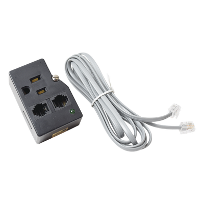 Protector de Sobretensión / 120 VCA / 15 A / 40,000 A / RJ11 Telco / LED Diagnóstico / 0.23 lb