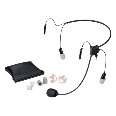 Diadema / Reducción de ruido 29 dB NRR / Diadema trasera bilateral / MIL-STD-810 / Temperatura -20°C a +60°C / 0.066 lb