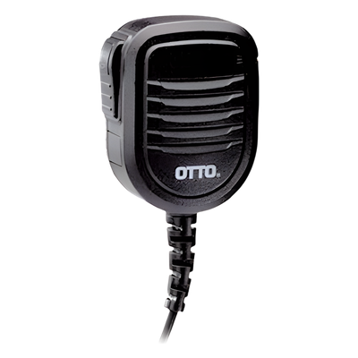 Micrófono-Bocina para Radio Portátil / Compatible Kenwood NX/TK Series / Certificación MIL-STD-810 / PTT 500,000 Ciclos / Audio 3.5 mm / Clip 360°