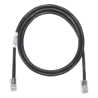 Cable de parcheo UTP / Categoría 5e / 24 AWG / 0.91 m (3 ft) / T568A / Negro