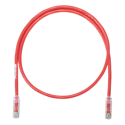 Cable de Parcheo UTP / Categoría 6 / 24 AWG / 4.3 m (14 ft) / Rojo
