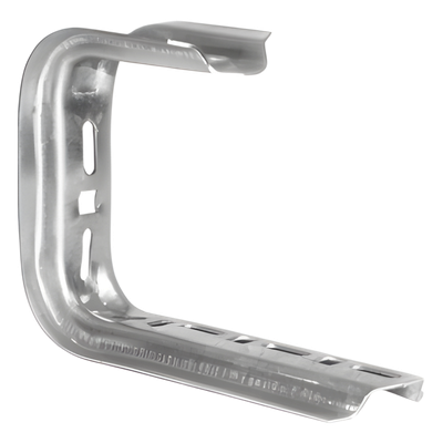 Ménsula omega tipo C inteligente / 115x295mm (4.5x11.6in) / Acabado galvanizado electro-zinc