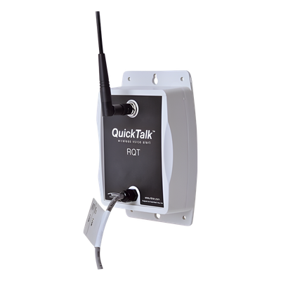 Alarma y Monitoreo Inalámbrica por Voz / UHF 450-470 MHz / 2W / 4 Entradas Programables / Alcance 7,000 Transmisiones / 6 Baterías AA