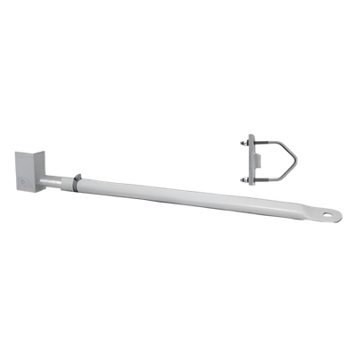 Soporte Lateral Superior / PVC Resistente a UV / Ajustable 81-103 cm (32-40.5 pies) / Compatible Torres 1.5-3.5 pies O.D. / Aislado Sin Interferencia VSWR