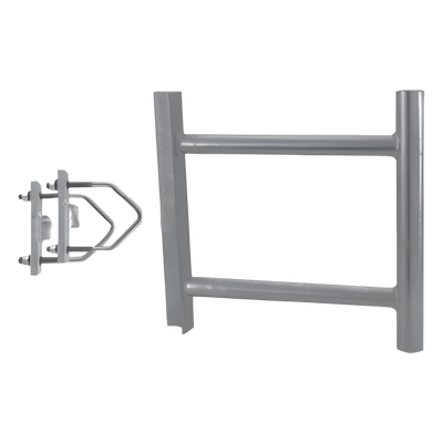 Soporte lateral en H / Separación 38 cm (15 in) / Acero galvanizado / Torres 1.5' a 3.5' / Incluye 2 abrazaderas ANTC484