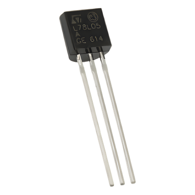 Regulador de Voltaje Positivo / 5V / 100 mA / TO-92 / Protección Térmica y Cortocircuito