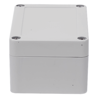Gabinete Plástico para Exterior / IP65 / 100 x 68 x 50 mm / ABS Resistente a Intemperie / -20 a 60°C / Cierre por Tornillos