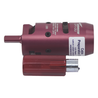 Herramienta Automatizada / Cable Coaxial 1/2 pulgada / Conectores Serie PSA / 0.36 kg / 150 Preparaciones por Cuchilla