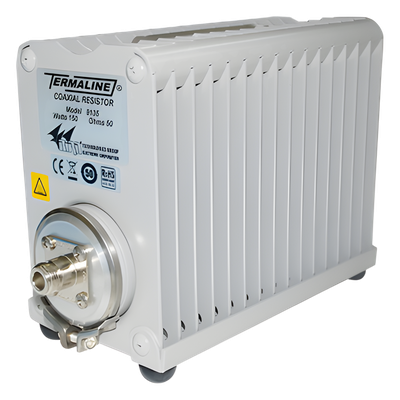 Carga Terminal Coaxial de RF / 150 W Continuos / Refrigerada por Aceite / DC-4 GHz / N Hembra / 50 Ω / -40°C a +45°C / 1.25 ft x 0.82 ft x 0.82 ft (380 ml)