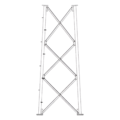 Sección 11 Base para Torre Autosoportada línea SSV (Código de Fábrica: 11N332)