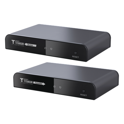 Kit extensor HDMI de 120 metros con loop HDbitT, Cat 5e/6 / Soporta hasta 253 Rx / Protocolo HDbitT, compatible con HDCP.