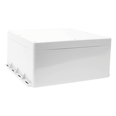 Gabinete Plástico para Exterior / IP65 / 300 x 300 x 150 mm / ABS Resistente / Cierre por Tornillos / -20 a 60 °C