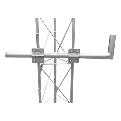 Brazo de Montaje para Antena / Acero ASTM A36 / Inmersión en Caliente / Largo 84 cm (2.76 ft) / Tubo 1-1/4" Ced.30