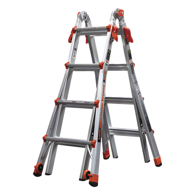 Escalera Multi-Posiciones / 17' (5.18 m) / Aluminio Espacial / 136 kg / Superficies Inclinadas
