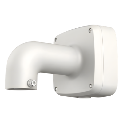 Soporte de montaje en pared / Aluminio fundido a presión / Acabado blanco / 134 x 134 x 187.5 mm / Compatible con HFD6GR1 y HFD8GR1