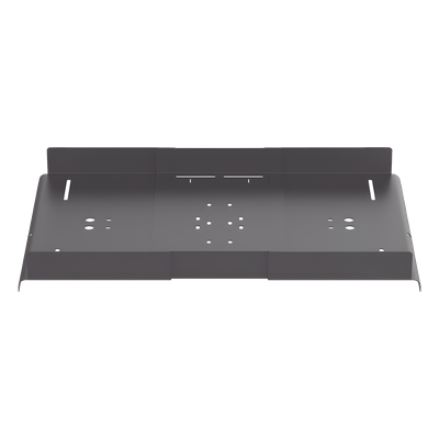 Canal Superior Tipo Cascada / Acero / 26.47" x 17.41" (672.3 x 442.3 mm) / Compatible Racks 2 y 4 Postes / Negro