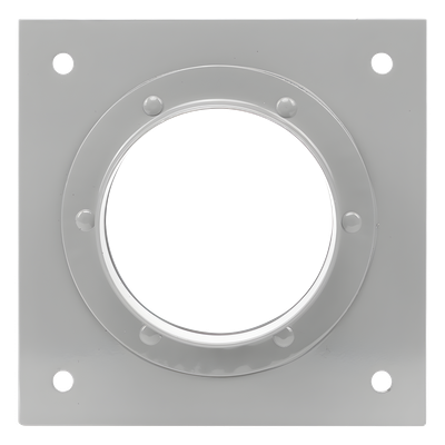 Placa Pasamuros / Capacidad 1 Bota 4" (10.16 cm) / Aluminio / Kit 14 Piezas